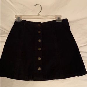 Corduroy skirt